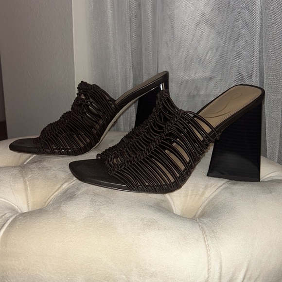Sam Edelman Chunky Brown Heel - Picture 2 of 3